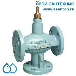 10243 Honeywell, V5329A1053 Клапан трехходовой линейный смесительный фланцевый, PN16, DN40, Kvs 25.0, 20мм, 2…170 °C