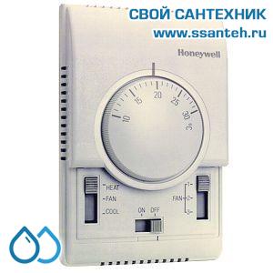 15746 HONEYWELL T6373A1017 Термостат для фэн-койлов 3-х ск., 10-30С, 230В, антисипатор, нагрев/охлаждение