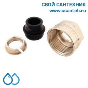 15812 HERZ, 1627612 Фитинг с эластичным уплотнением 12 мм