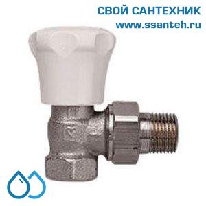 16041 HERZ 1682491 Клапан ручной радиаторный прямой, 1/2", Kvs 3,0 м3/час, PN 10 бар, 110°C, с точной предварительной настройкой.