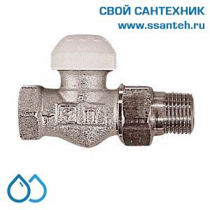 16191 HERZ 1772391 Клапан термостатический радиаторный прямой, 1/2", Kvs 1,1 м3/час, PN 10 бар, 120°C
