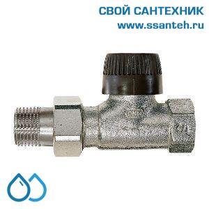 17992 Honeywell V2020DBB10 Клапан термостатический радиаторный прямой, 3/8", Kvs 0.62, Ру 10, 130 С, NF размер