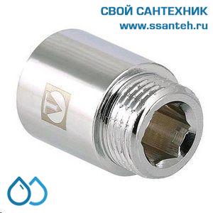 19011 Удлинитель 1/2" вн. х 100 мм, хром