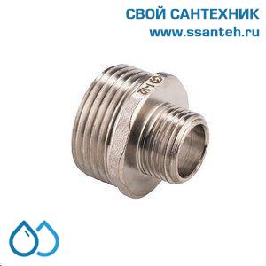 19777 Ниппель переходной НР 1 1/2" х 3/4"
