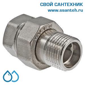 00844 Сгон прямой американка 1 1/2" вн.-нар.